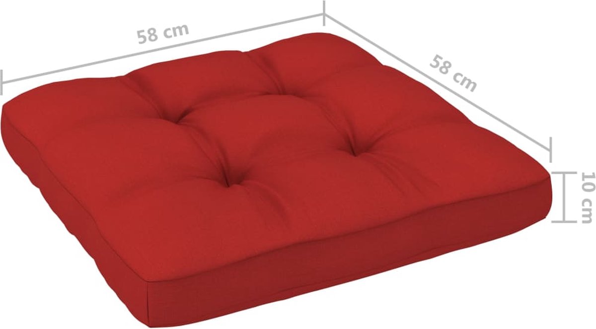 Vidaxl 4-delige Loungeset Pallet Met Kussens Geïmpregneerd Hout - Zwart