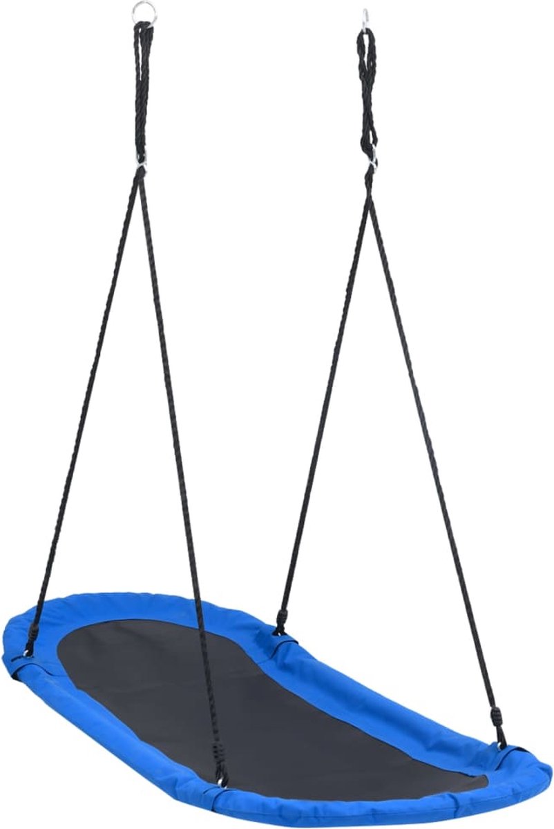 Vidaxl Nestschommel Met Vlaggetjes 165x70 Cm