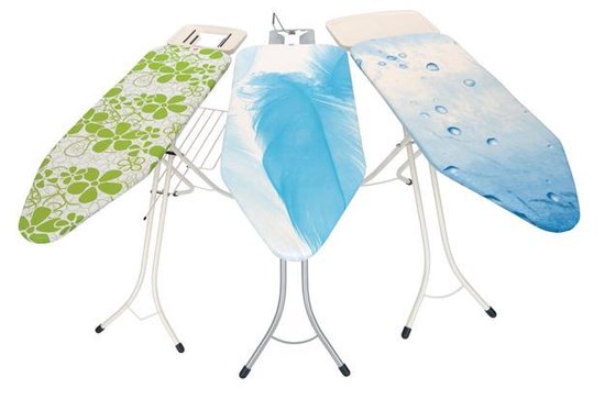 Brabantia Ice Water Strijkplank C - Met Stoomunithouder - 124 X 45 Cm - Blauw