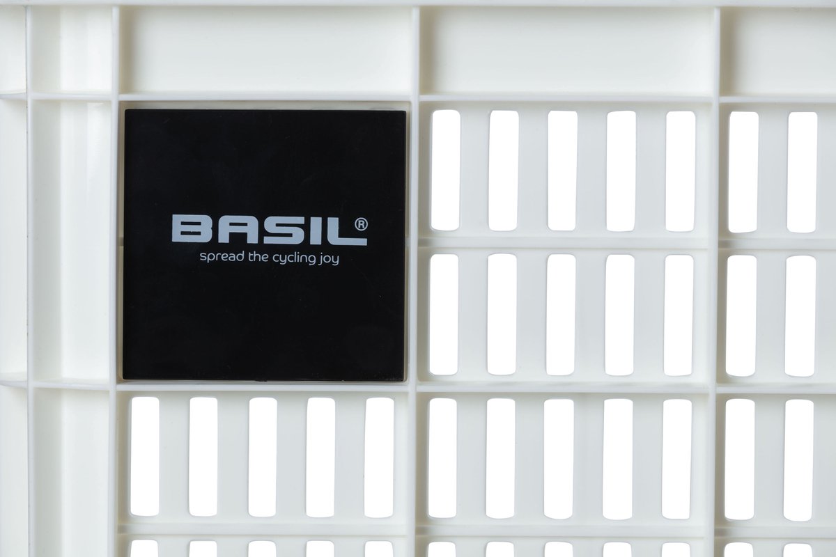 Basil Fietskrat S, Klein 17,5l - Bright White