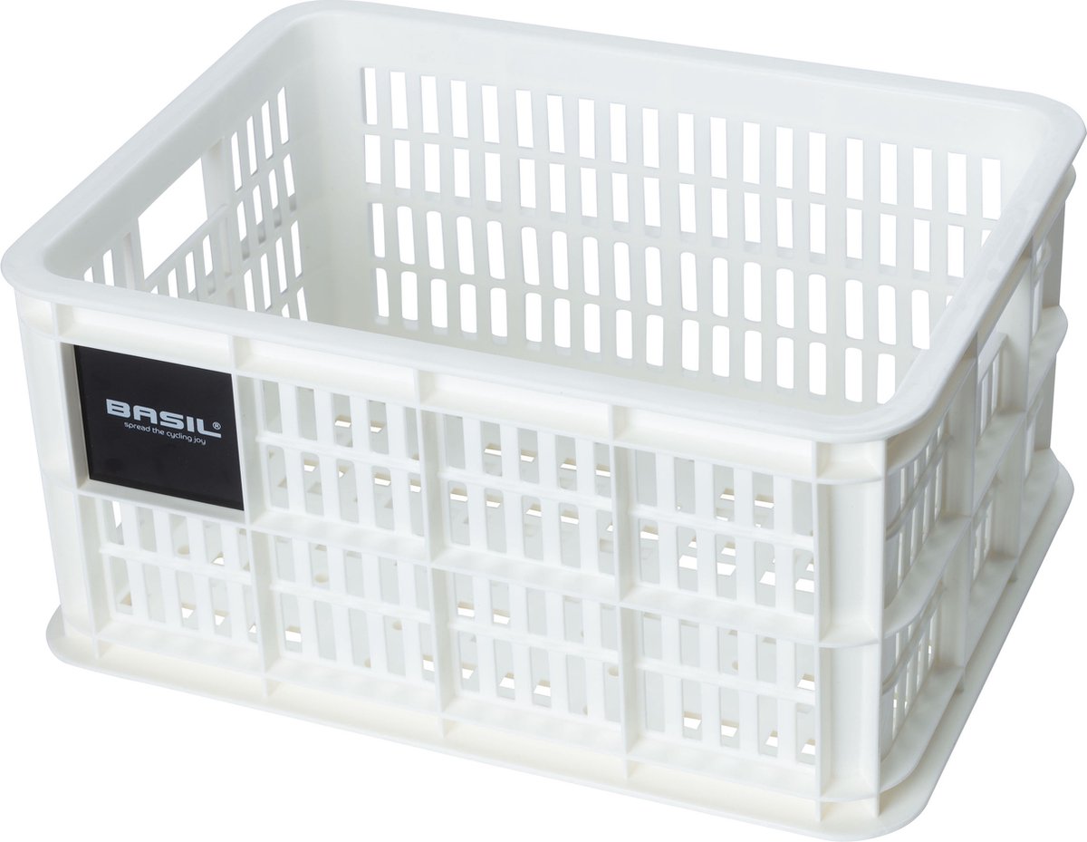 Basil Fietskrat S, Klein 17,5l - Bright White