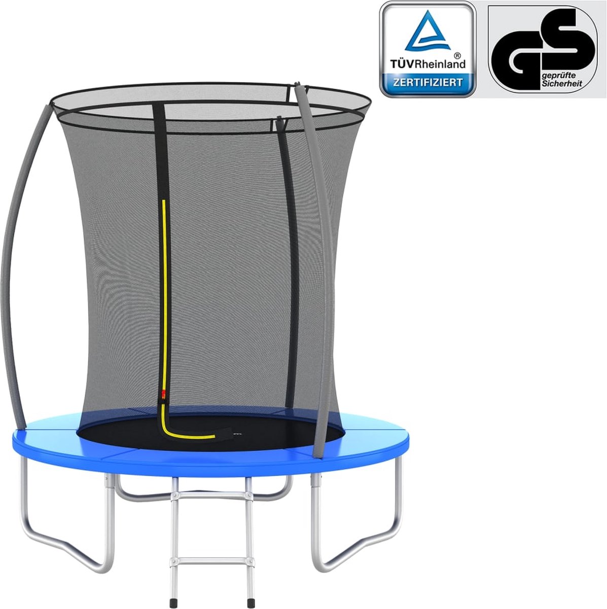 Vidaxl Trampolineset Rond 80 Kg 183x52 Cm - Blauw