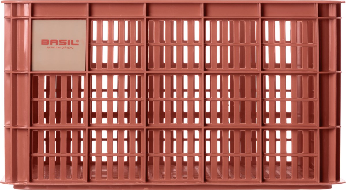 Basil Fietskrat L, Groot 40l - Terra Red