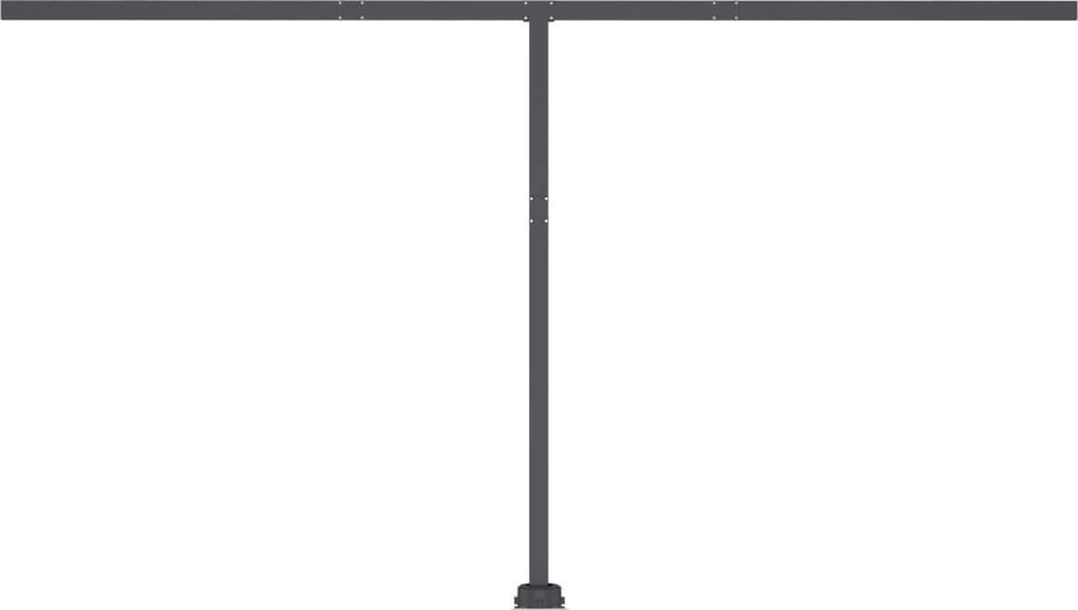 Vidaxl Luifel Automatisch Met Led Windsensor 400x300 Cm - Oranje