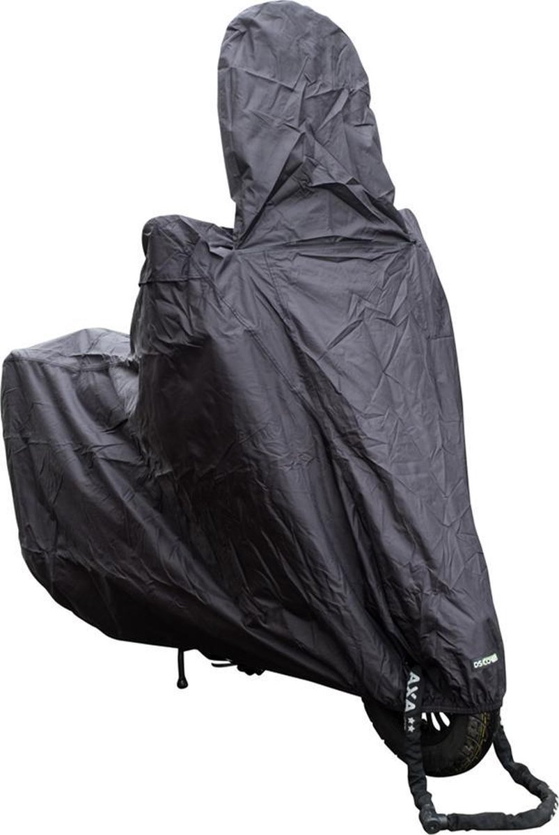 Scooterhoes Ds Covers Cup Met Windscherm Large - Zwart