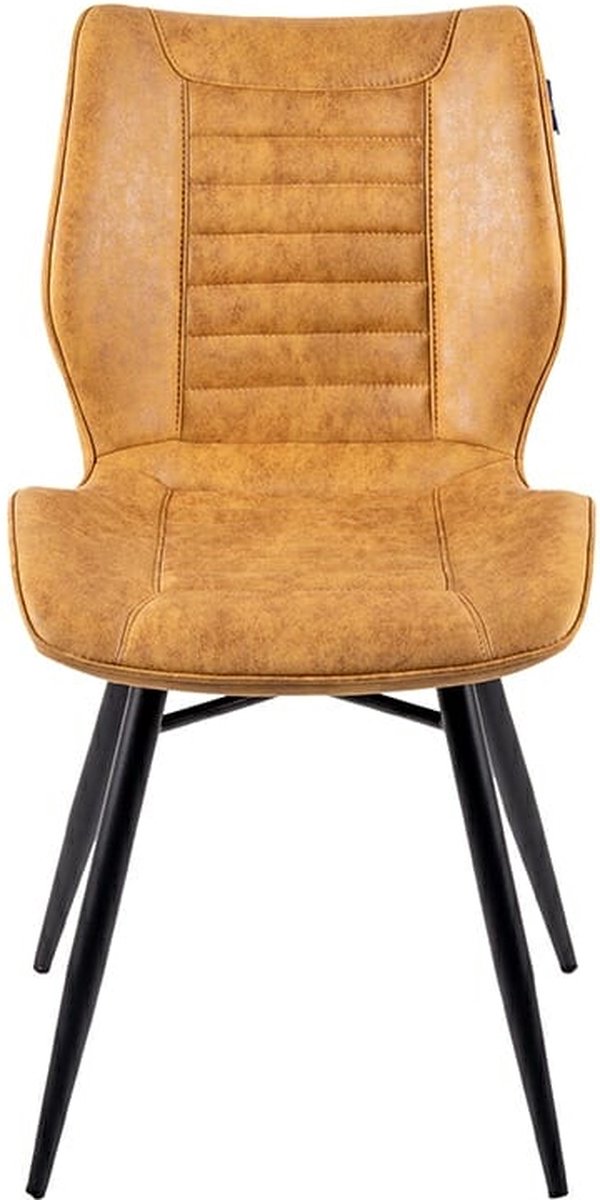 Feel Home - Eetkamerstoel - Modena - Cognac - Bruin