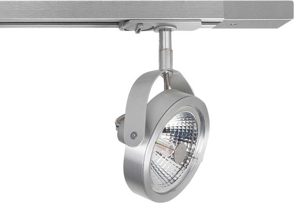 Highlight Railsysteem Trackline 150 Cm + 4 Malta Spots Mat Chroom - Silver