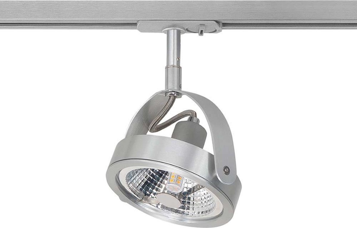 Highlight Railsysteem Trackline 150 Cm + 4 Malta Spots Mat Chroom - Silver