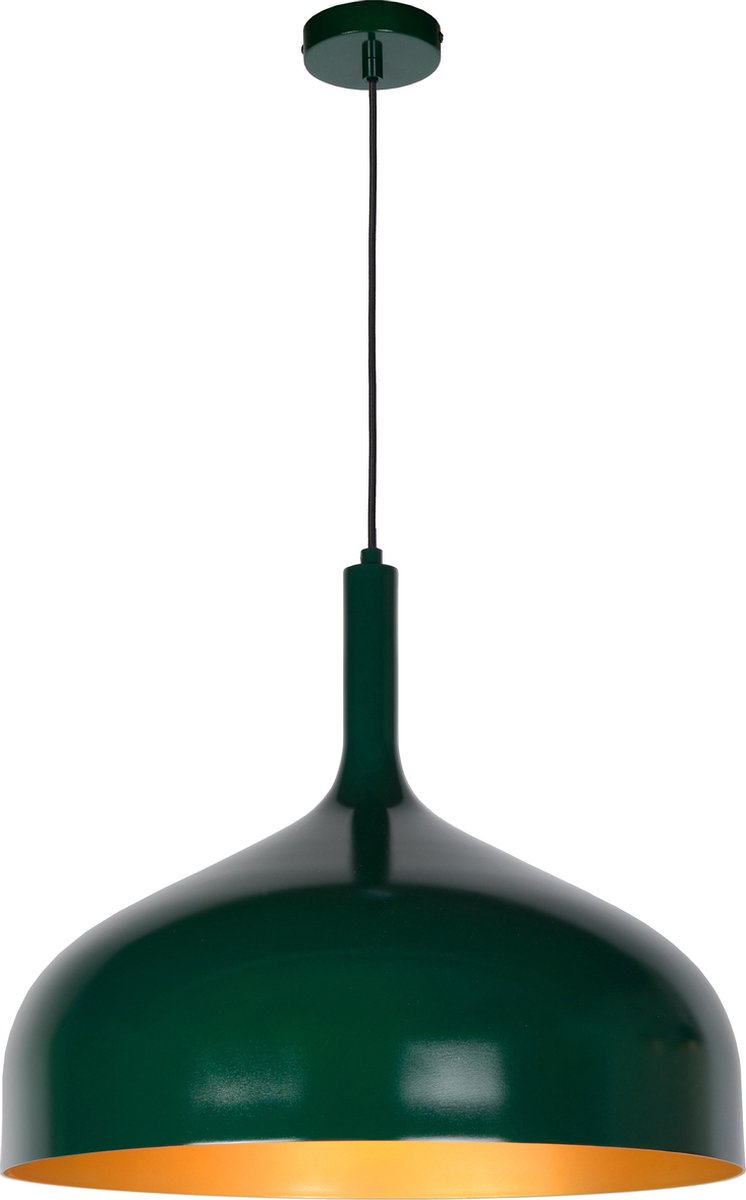 Lucide Rozalla Hanglamp--ø50-1xe27-60w-ip21-staal - Groen