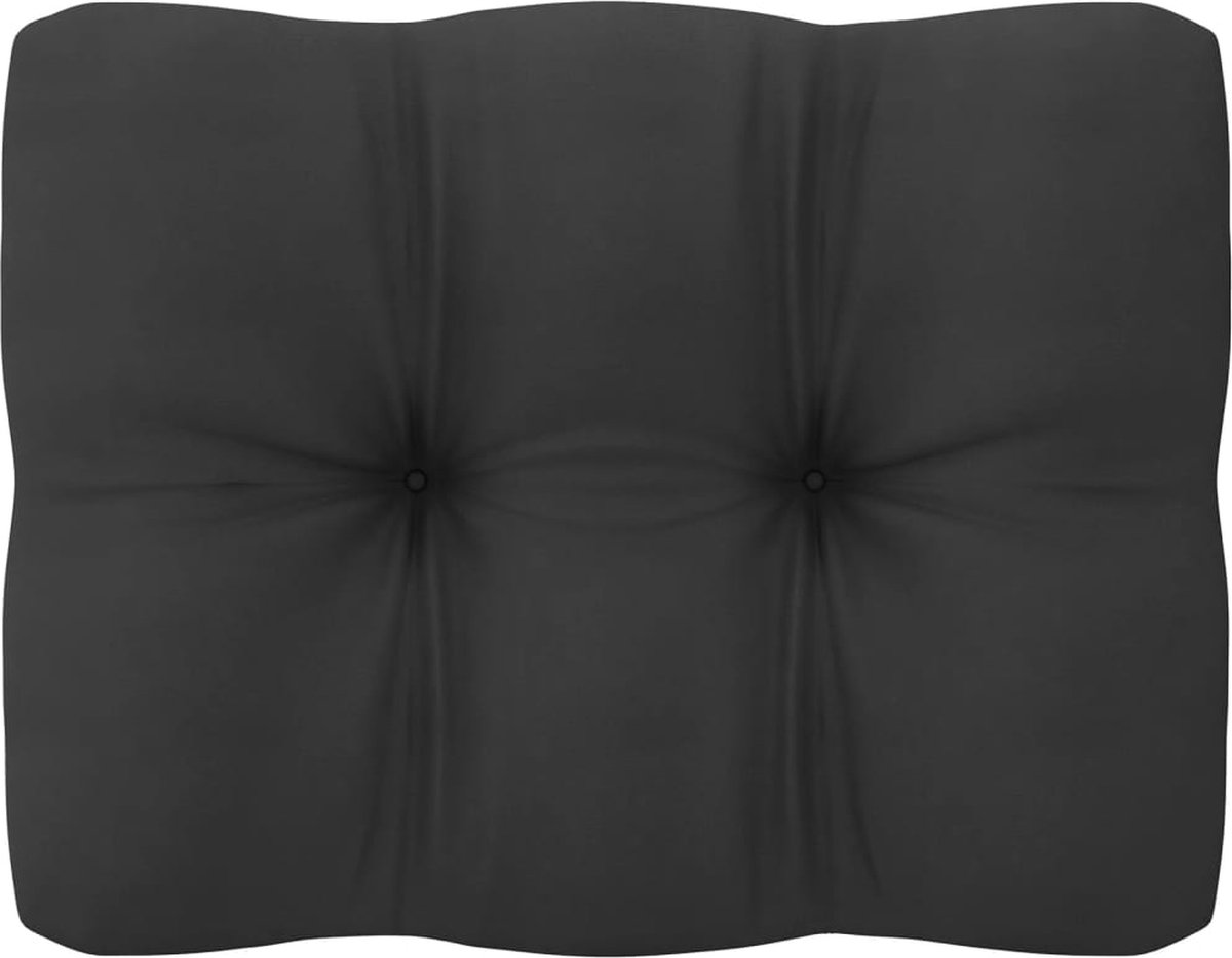 Vidaxl 11-delige Loungeset Met Kussens Massief Grenenhout - Wit