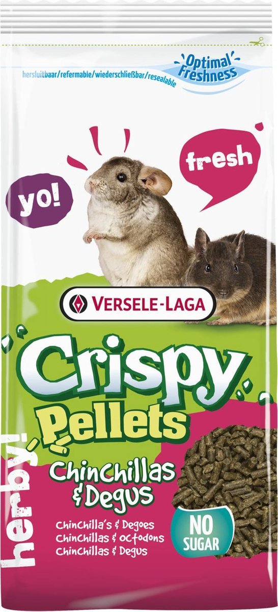 Versele-Laga Pellets Chinchilla&Degu - Chinchillavoer - 1 kg