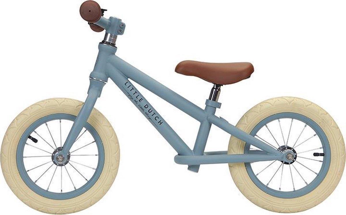 Little Dutch Loopfiets - Blue Matt - Blauw
