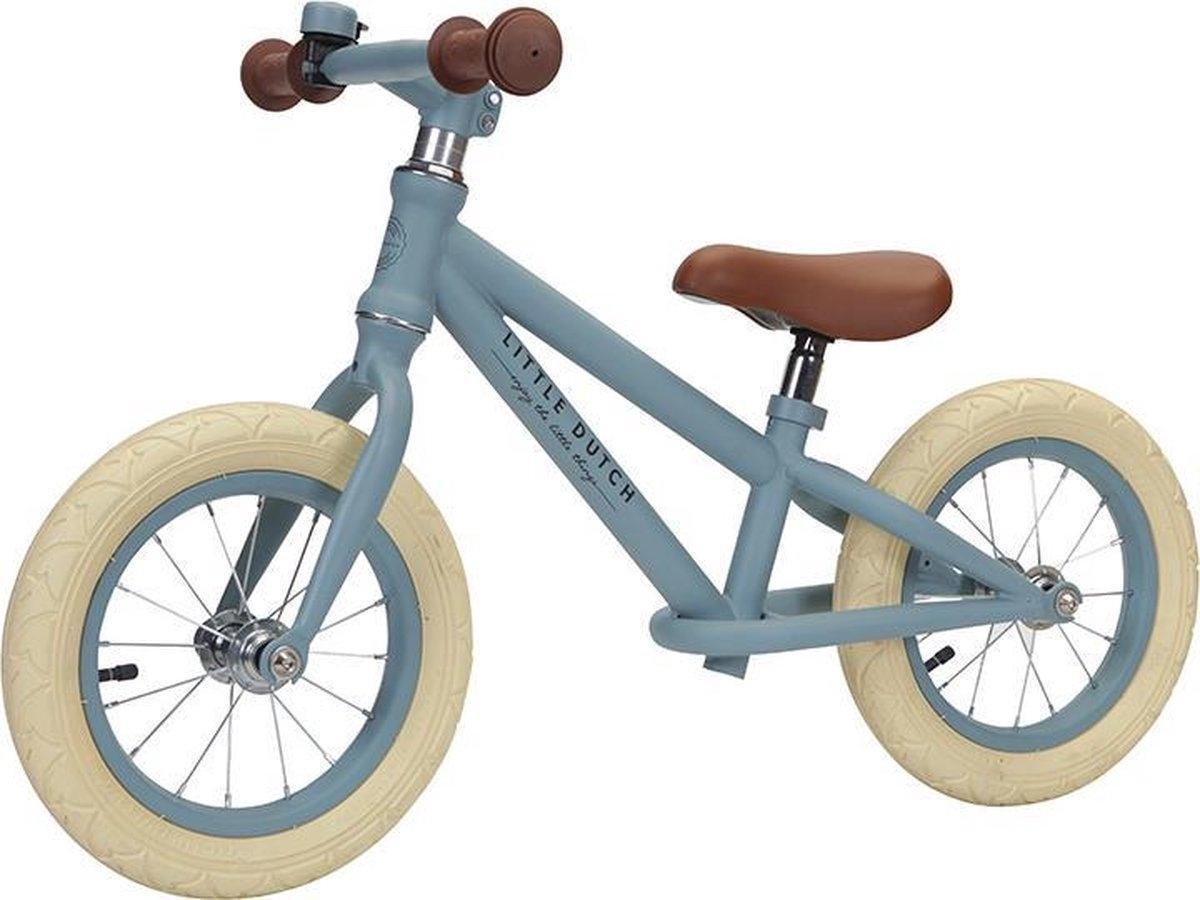Little Dutch Loopfiets - Blue Matt - Blauw