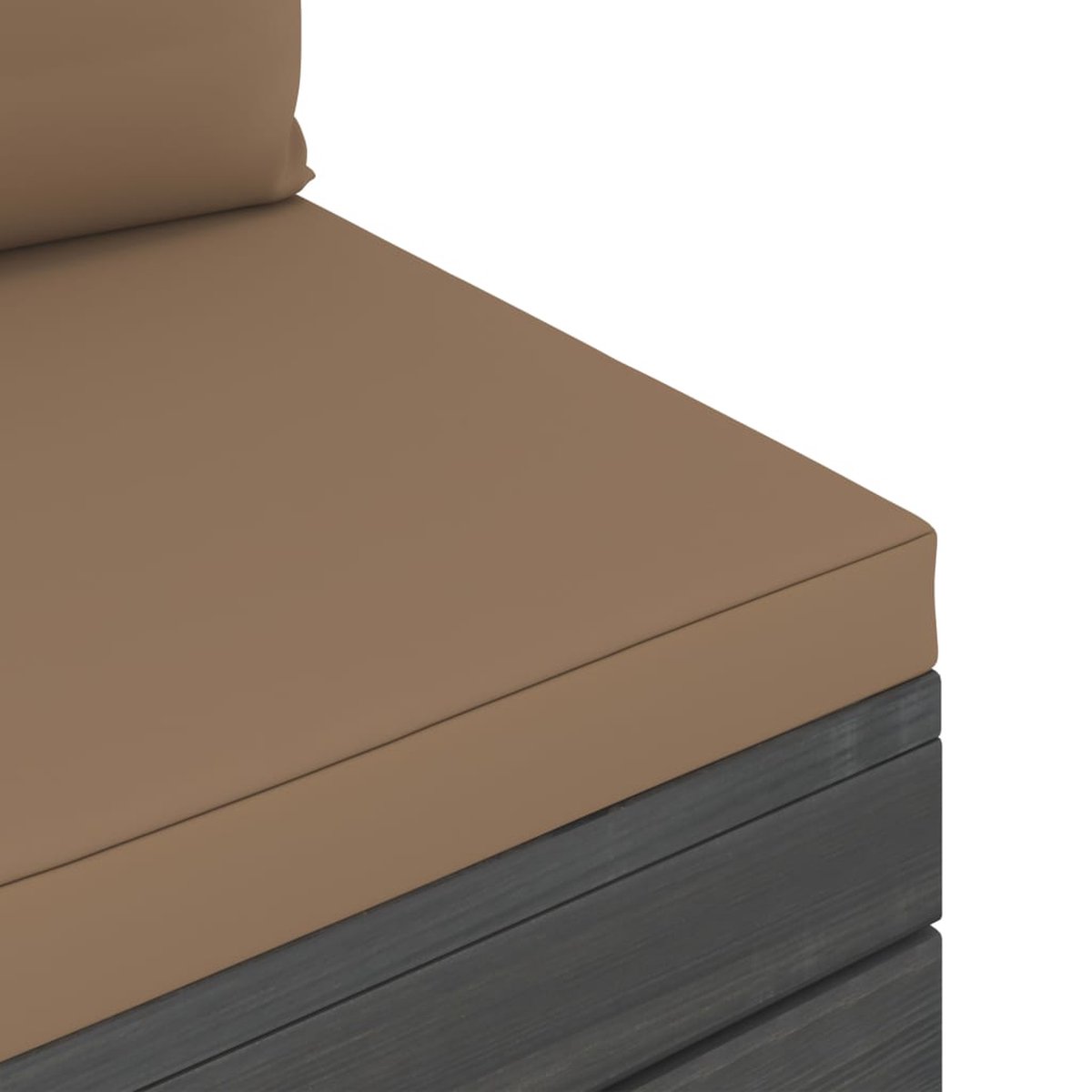 Vidaxl 11-delige Loungeset Pallet Met Kussens Massief Grenenhout - Bruin