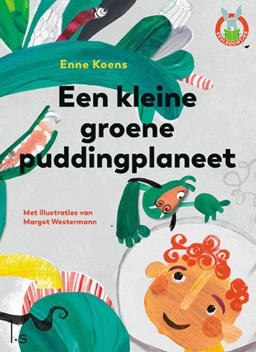 Een kleine groene puddingplaneet