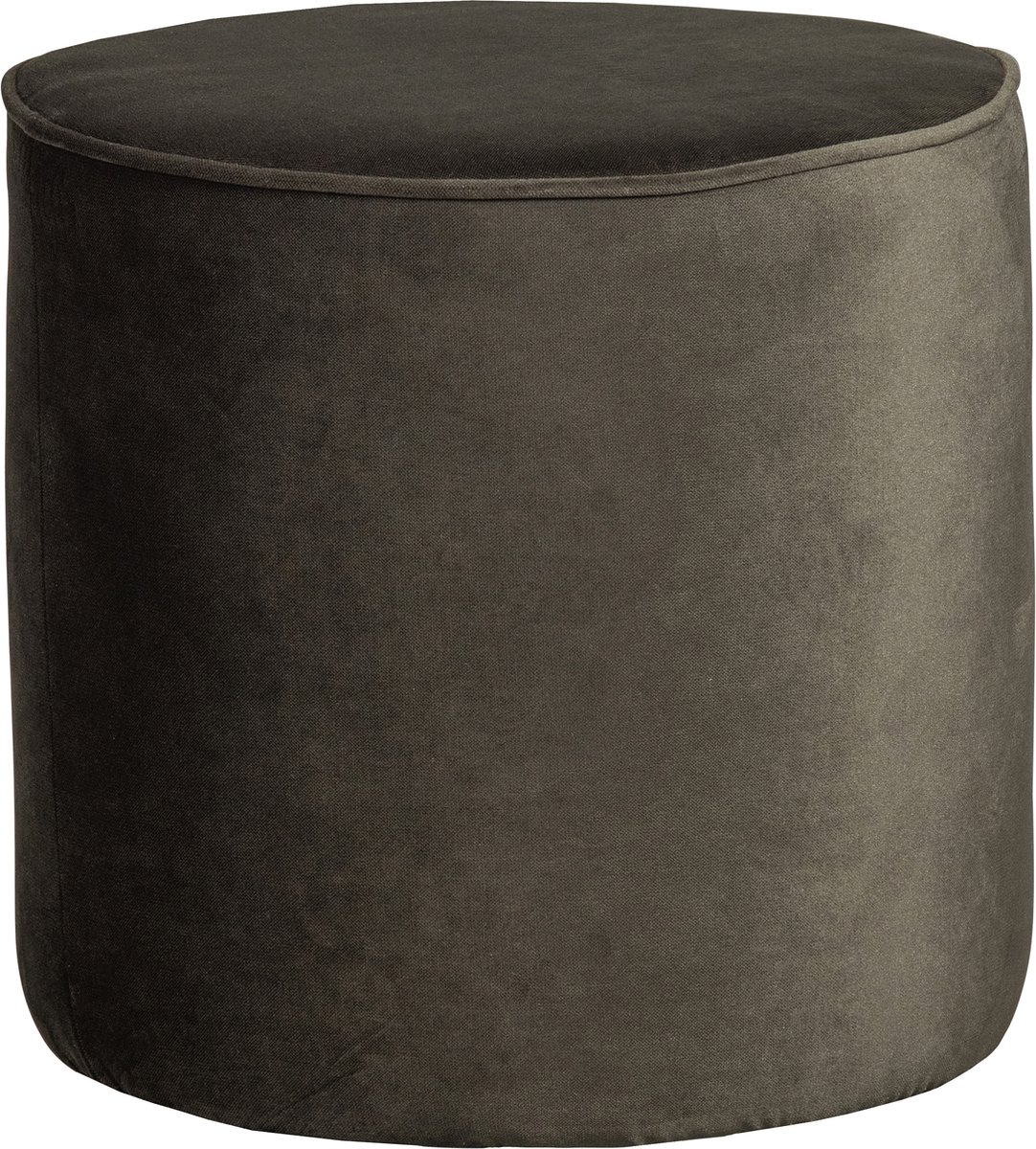 Woood Sara Poef Ø 46 cm - Groen