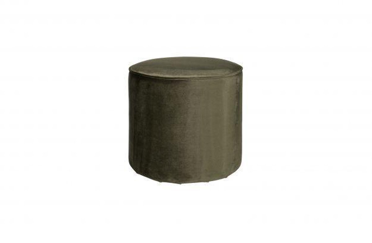 Woood Sara Poef Ø 46 cm - Groen