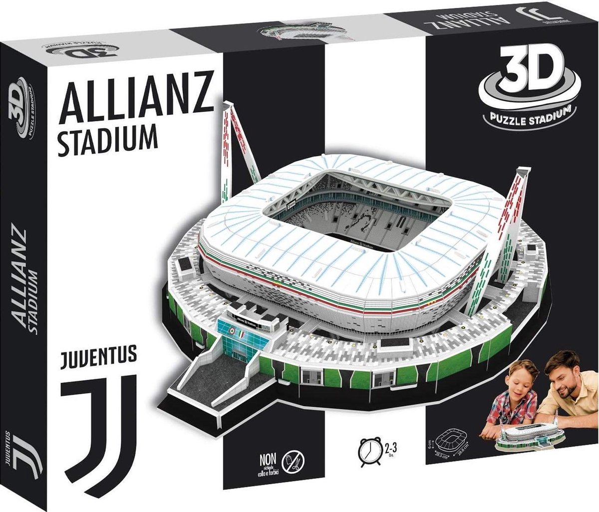 11Force 3D puzzel Juventus 28,5 x 30 cm foam wit 99 delig