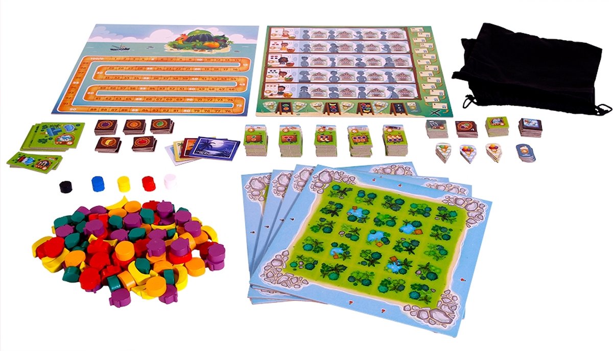 999Games bordspel Juicy Fruit (NL) - Blauw