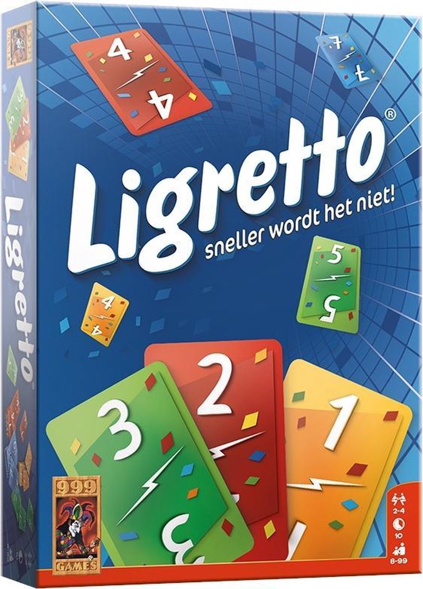 999Games kaartspel Ligretto (NL) - Blauw