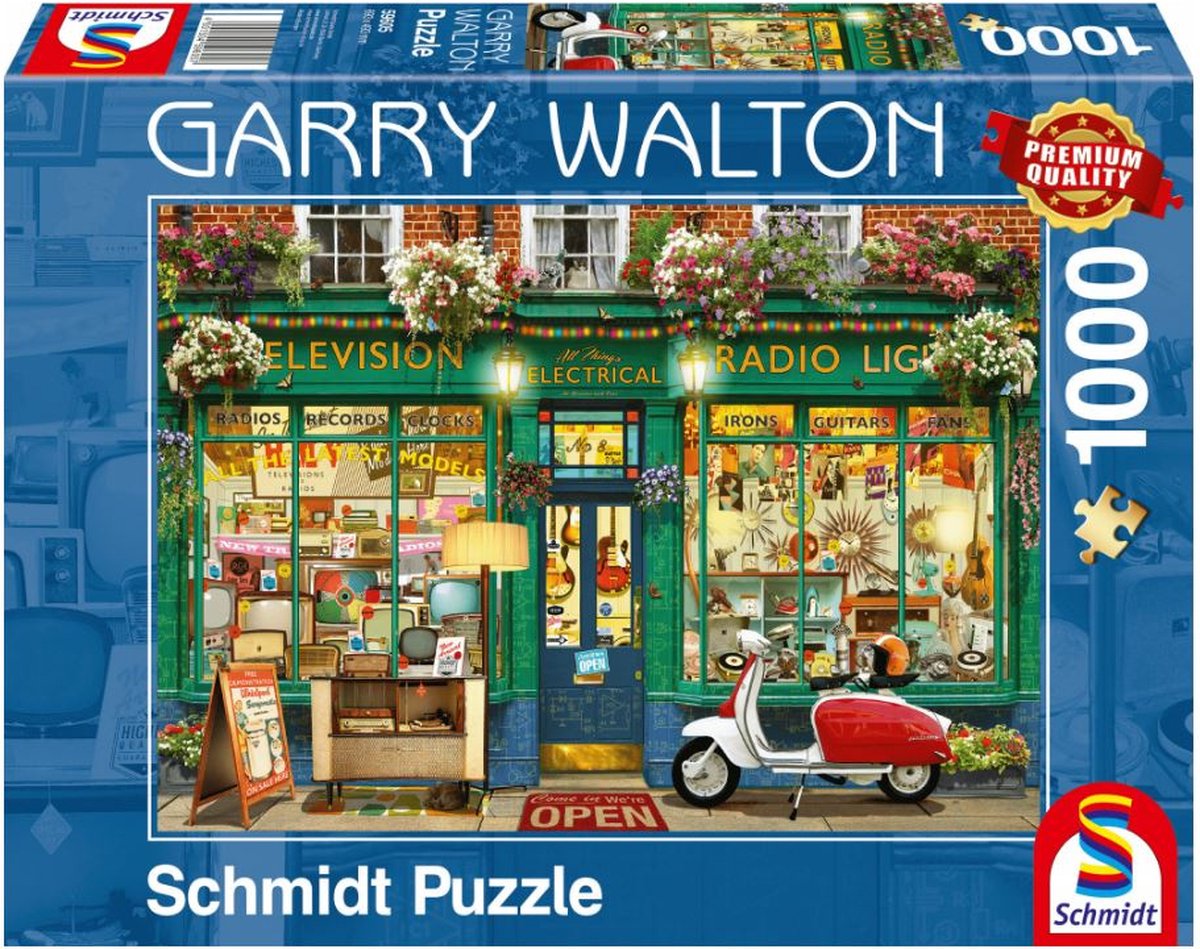 999Games legpuzzel Elektronica winkel karton 1000 stukjes