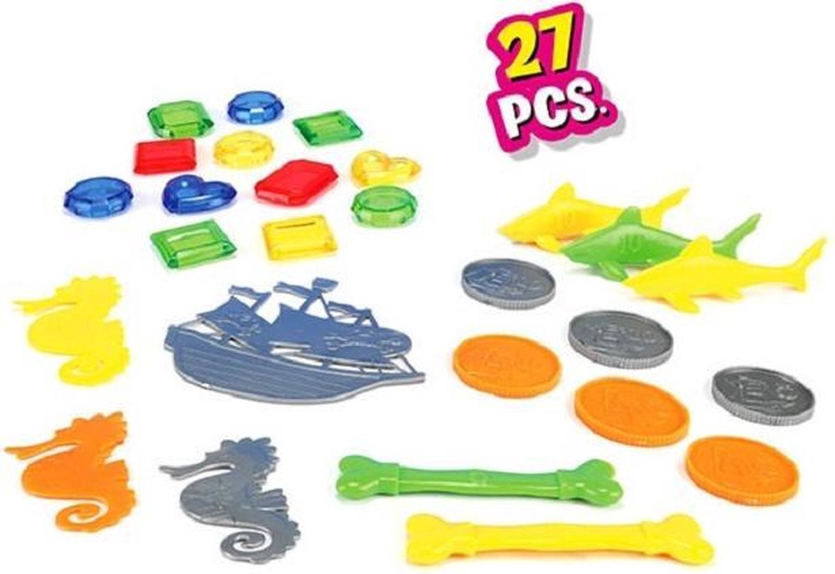 Toi-Toys Toi Toys duikspeelgoed Splash! 16,5 x 21 cm blauw 27 delig