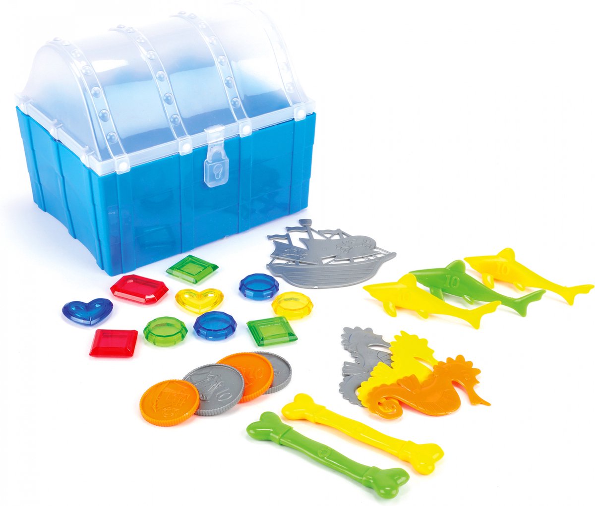 Toi-Toys Toi Toys duikspeelgoed Splash! 16,5 x 21 cm blauw 27 delig