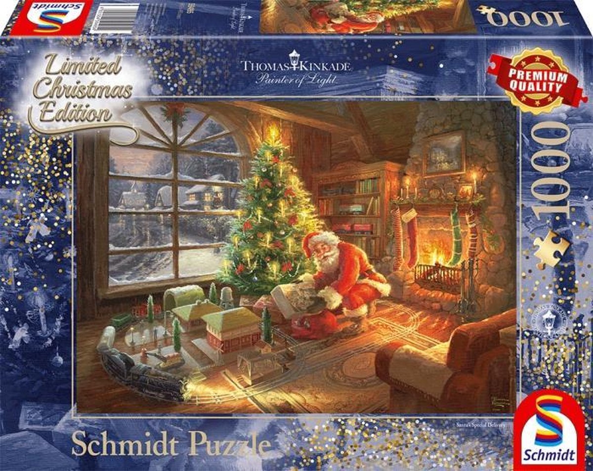 999Games legpuzzel Santa Is Here karton 1000 stukjes