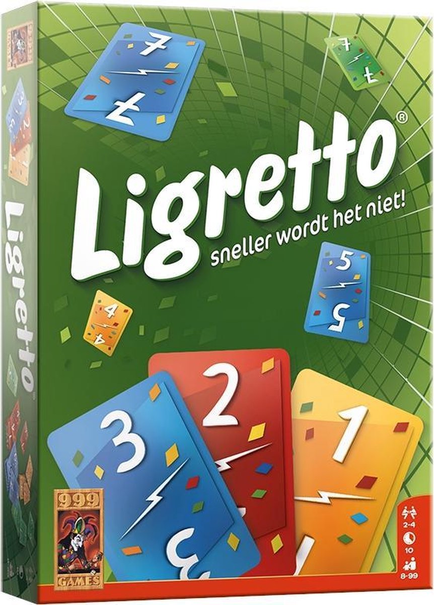 999Games kaartspel Ligretto (NL) - Groen
