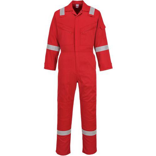 Overall Katoen Iona C814 Portwest - Rood