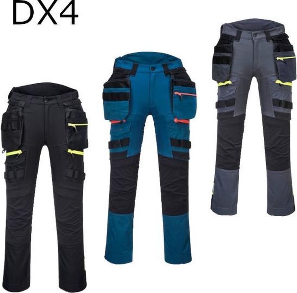 Broek met afneembare holsterzakken DX440 Portwest - Zwart