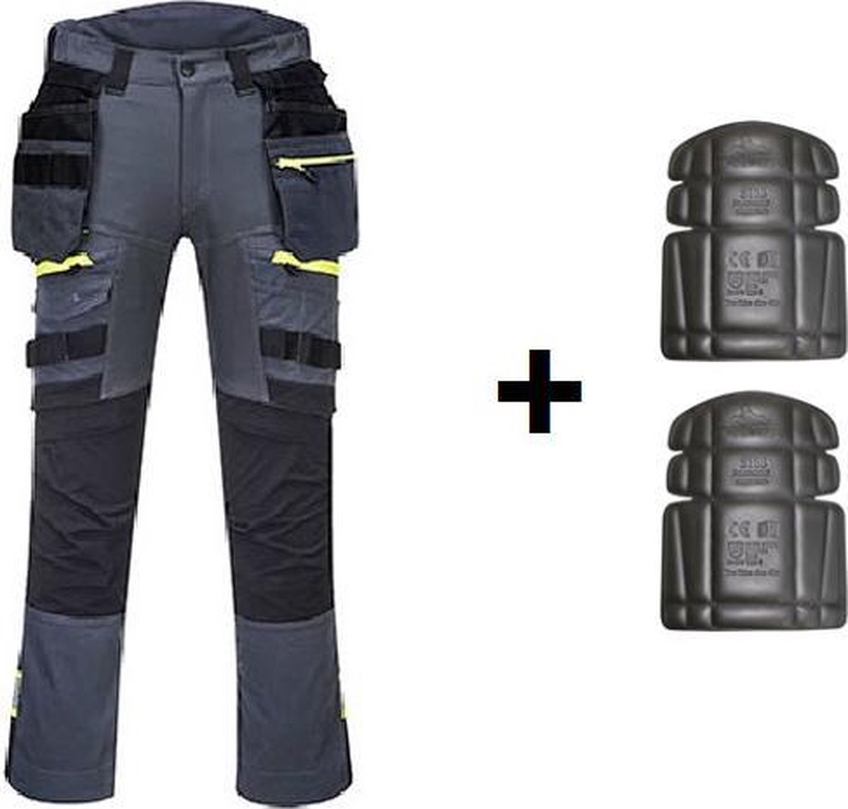 Broek met afneembare holsterzakken DX440 Portwest - Grijs