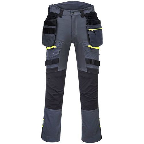 Broek met afneembare holsterzakken DX440 Portwest - Grijs