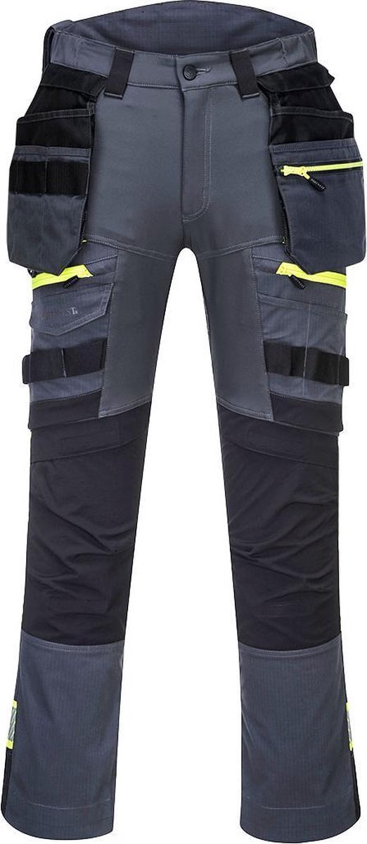 Broek met afneembare holsterzakken DX440 Portwest - Grijs