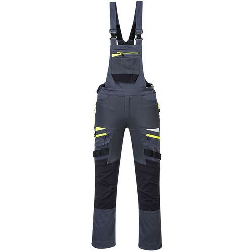 Werkbroek en brace DX441 Portwest - Grijs