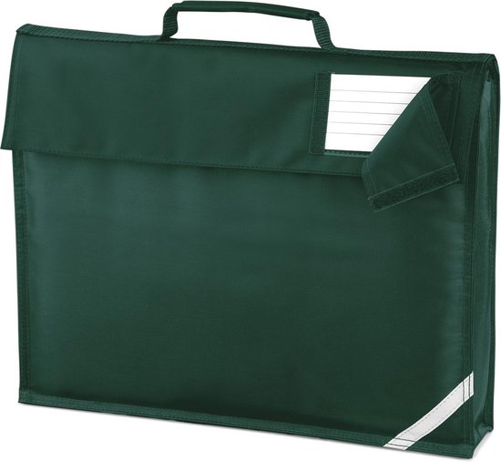 Quadra Document Bag Bottle Green - Groen
