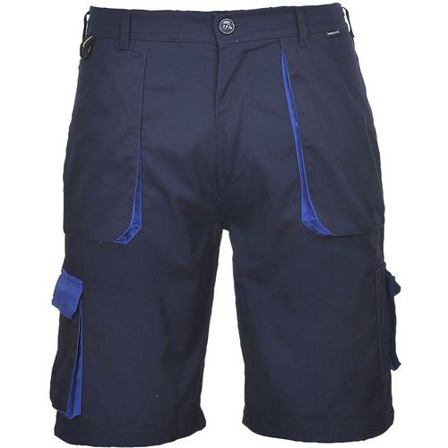 Broek Kort Contrast Texo TX14 Portwest - Blauw