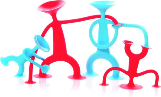 Bilibo Moluk Oogi Familie Met 4 Actiefiguren - Blauw