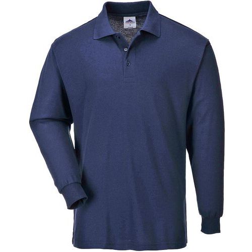 Poloshirt lange mouw B212 Portwest - Blauw