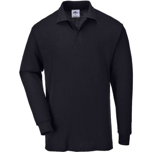 Poloshirt lange mouw B212 Portwest - Zwart