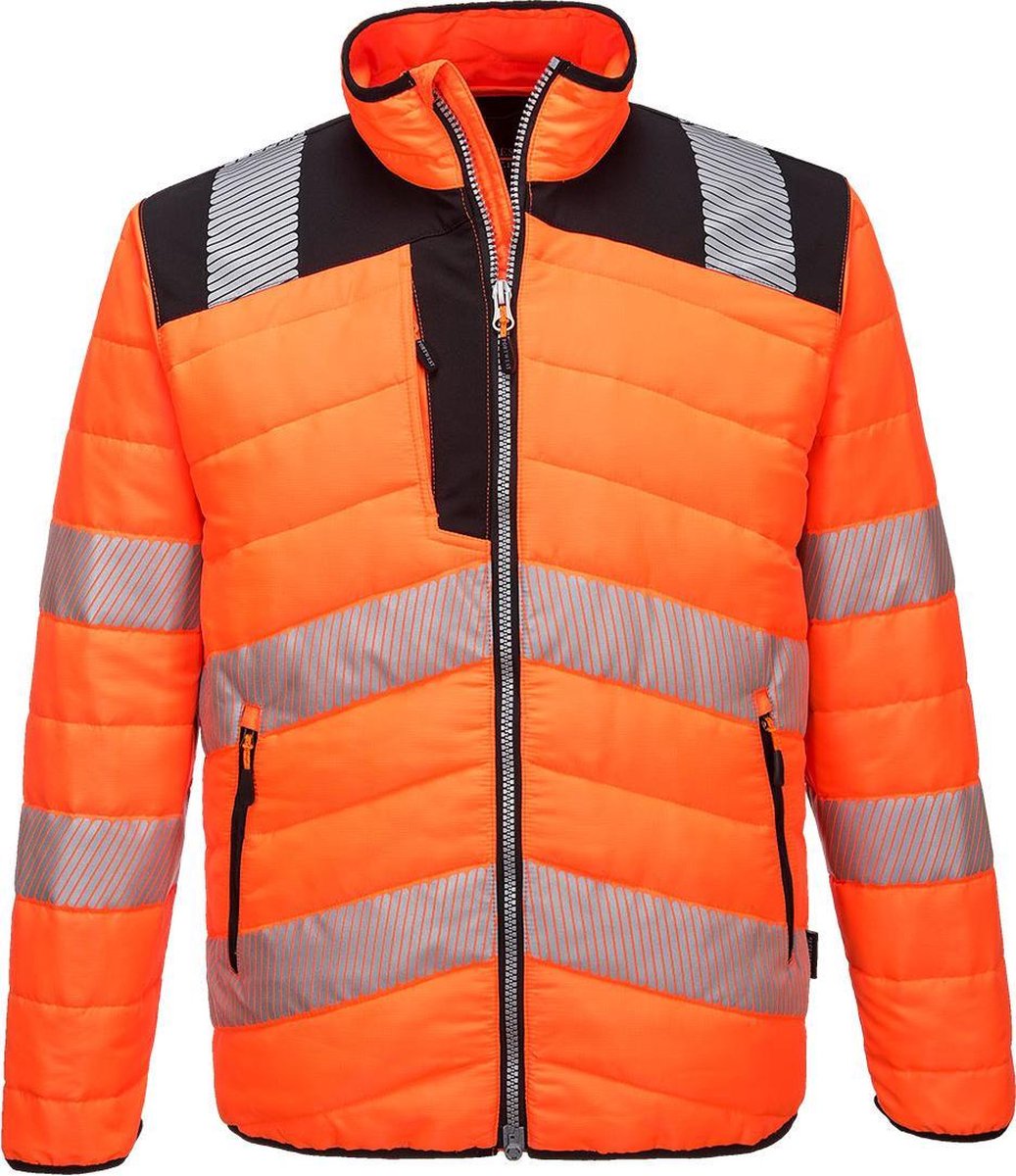 Bodywarmer PW3 Hoge zichtbaarheid, 2 zijde draagbaar Portwest