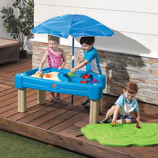 Step2 Play Up Zand- En Watertafel - Rood