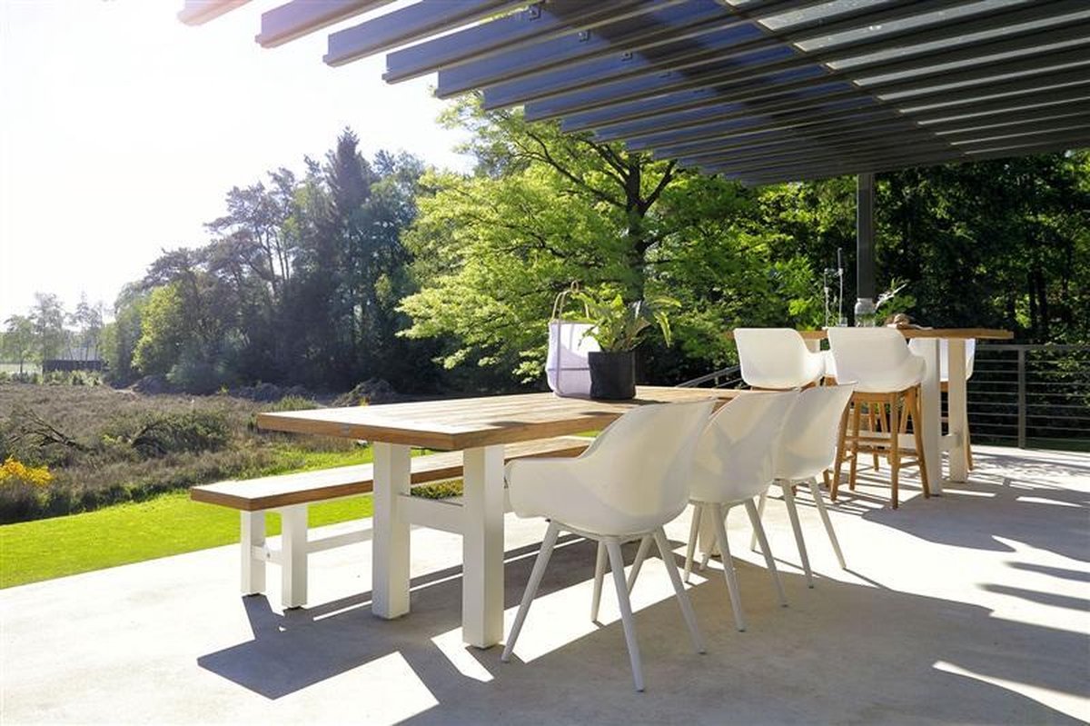 Hartman Sophie Yasmani Tuintafel 240 x 100 cm - Wit