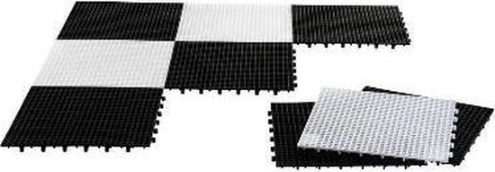 Rolly Toys Schaak- En Damveld 36 Cm/wit 64-delig - Zwart