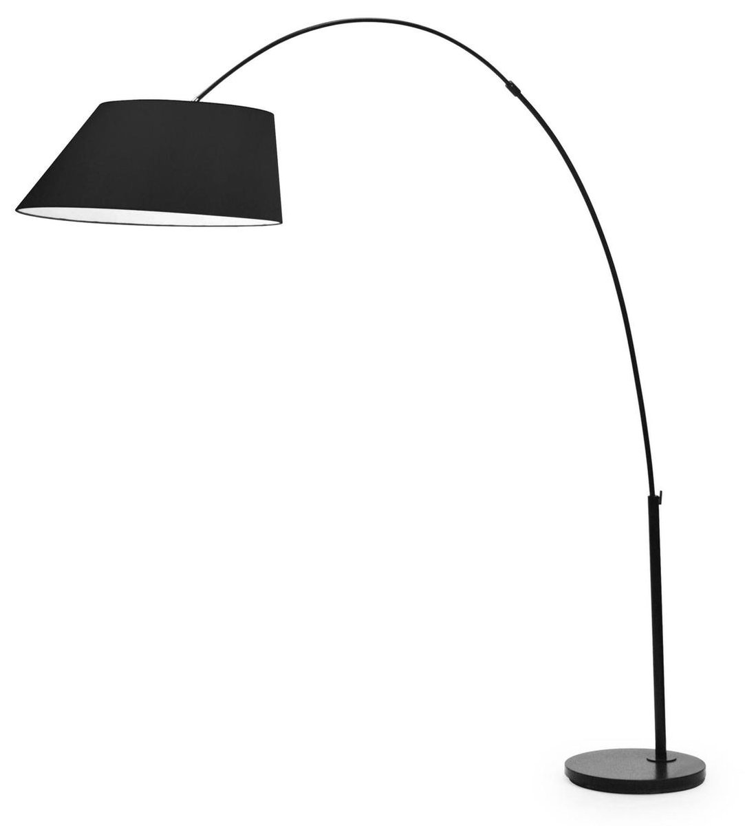 Zuiver Arc Vloerlamp - Zwart