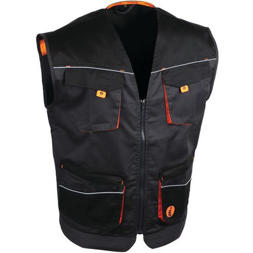 Singer Safety Werkjas mouwloos 65% polyester en 35% katoen 245 g/m - Singer