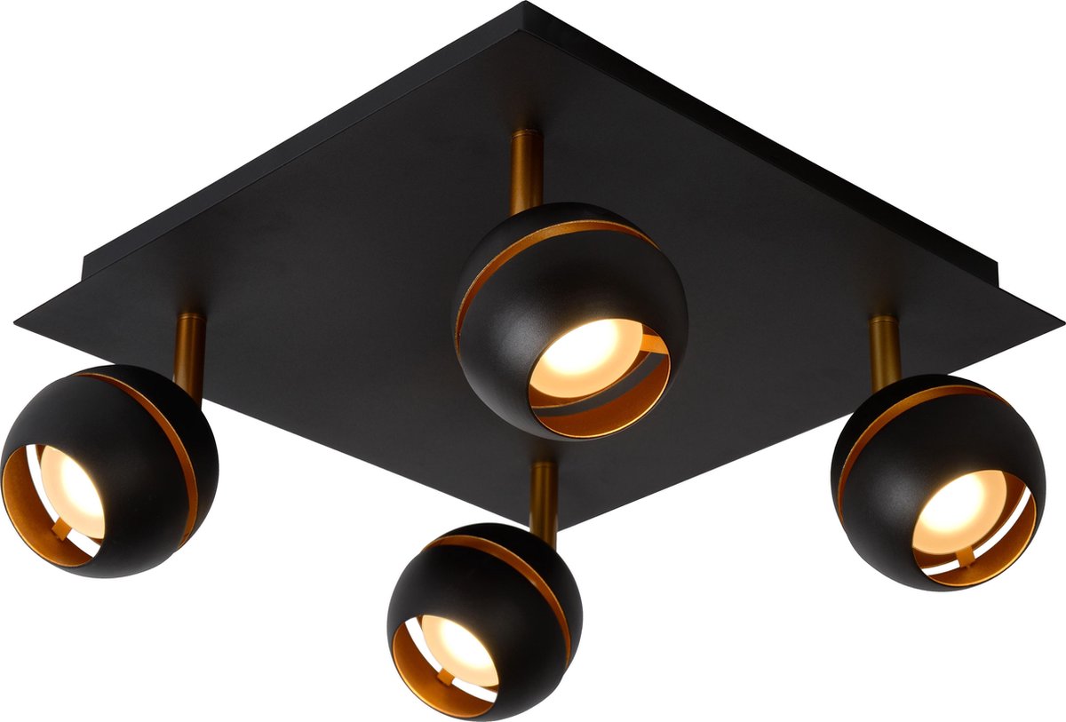 Lucide - Binari Spot 3 - - Zwart