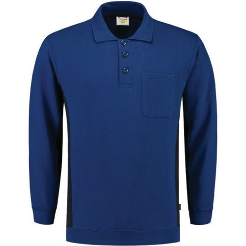 Polosweater Bicolor Borstzak - TRICORP WORKWEAR