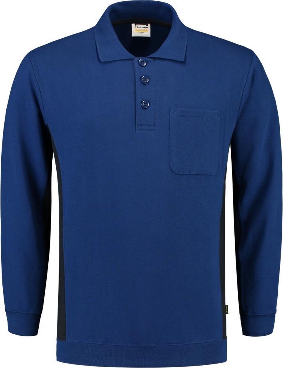 Polosweater Bicolor Borstzak - TRICORP WORKWEAR