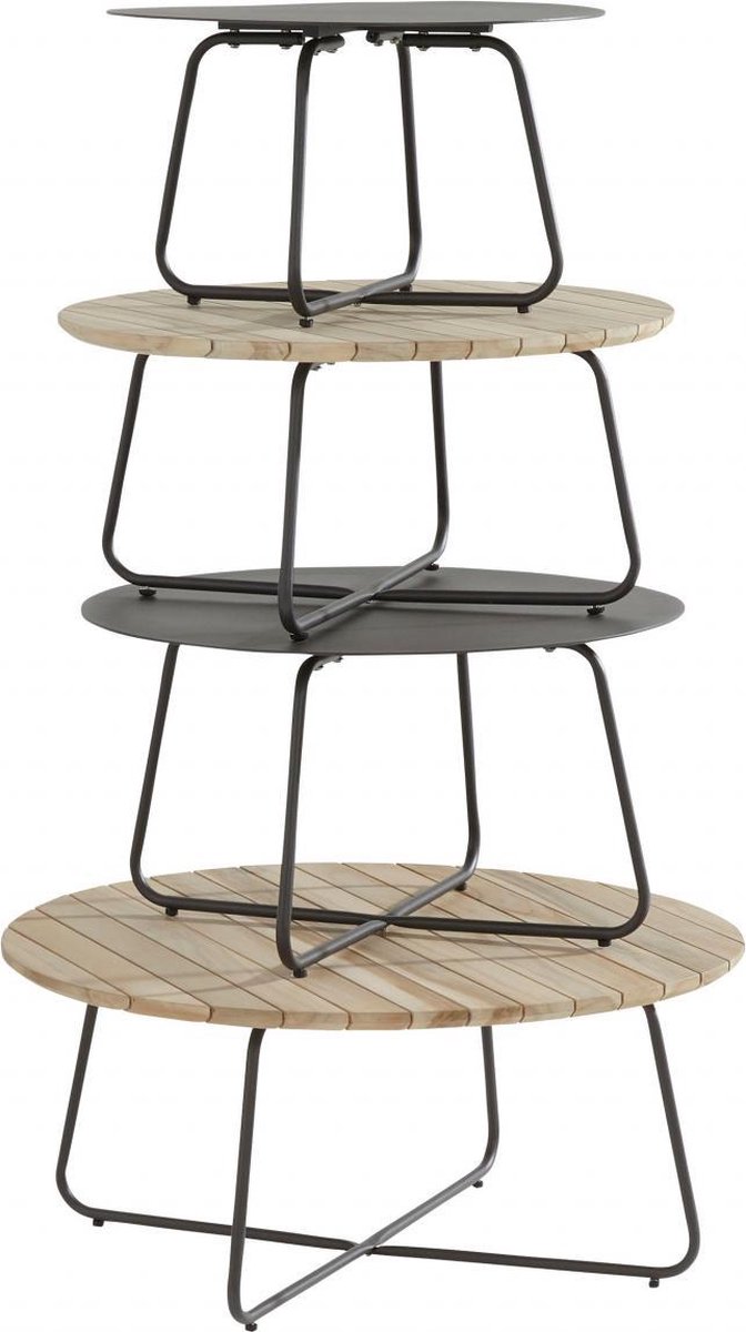 4 Seasons Outdoor Dali Koffietafel Ø 58,5 cm - Bruin